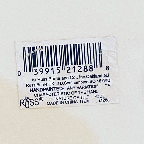 🎄🌟2xHP🌟VTG Set of 2 Ceramic Glazed & Glittered Santa Claus Pillar Holders - Picture 7 of 9